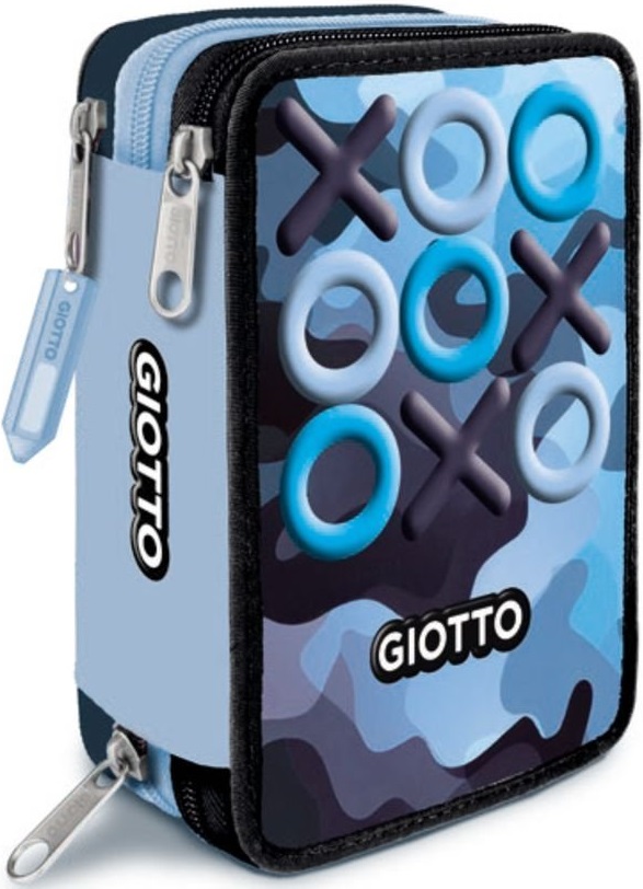 PLUMIER TRIPLE GIOTTO 3ZIP AZUL