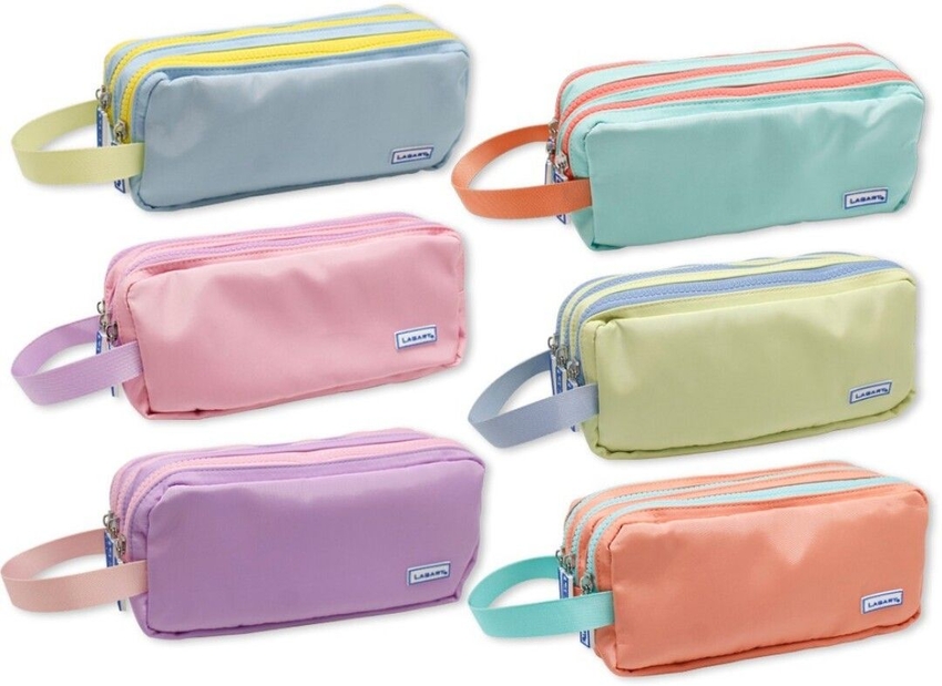 PAQ/12 PORTATOT TRIPLE 21X10X8 CM SOFT AMB ASA COLOR PASTE