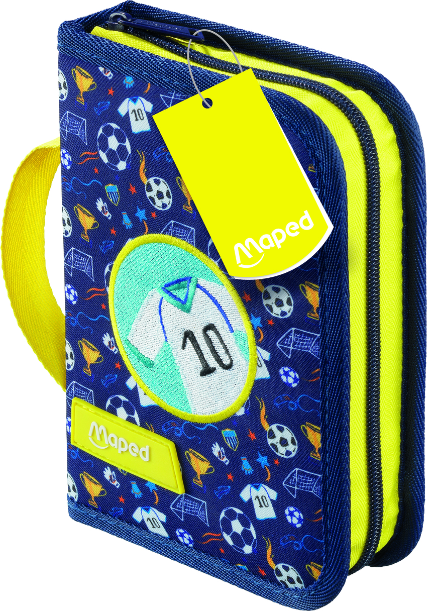 PLUMIER 1 FERMETURE �CLAIR MULTIPRODUCTO 31 PI�CES FUTBOL
