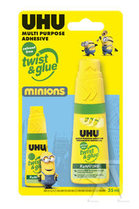 C/12 BLISTER PEGAMENTO UNIVERSAL 35ML TWIST & GLUE UHU