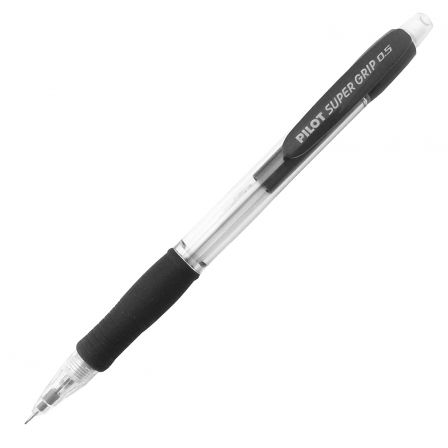 (S) PORTAMINAS CUERPO NEGRO SUPERGRIP H-185 0,5MM