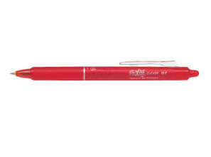 (s) boligrafo frixion clicker ball 0,7mm rojo borrable