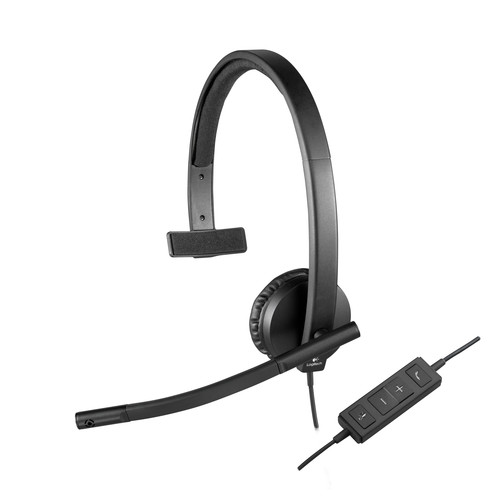 Logitech Auricular Con Micro H570E Diadema Cable Usb Negro - Llibreria Sarri