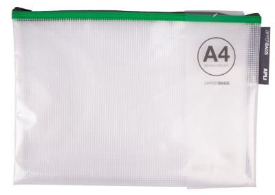 C/20 BOLSAS ZIPPER A4 CON CREMALLERA COLORES SURTIDOS