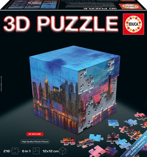 PUZLE 3D NY SKYLINE NEW YORK PANORAMA