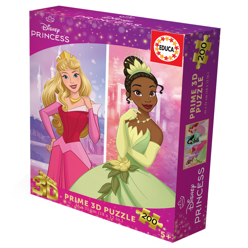 Educa Puzzle Disney Princess 3d 200 Piezas