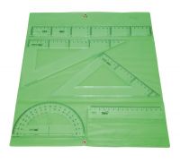 (S) ESTUCHE DIBUJO ESCOLAR CON CIERRE BROCHE FUNDA COLORES