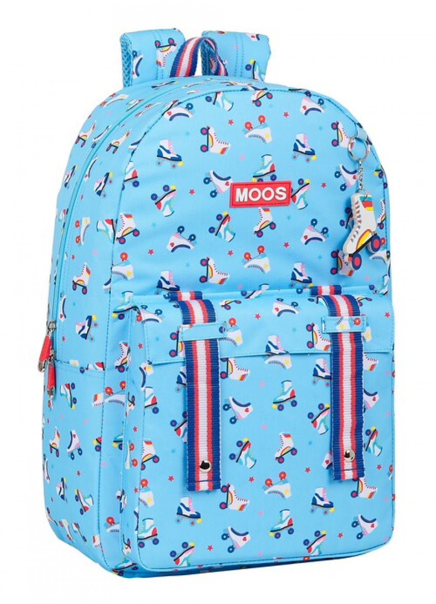 MOCHILA ADAPTABLE CARRO MOOS ROLLERS 30x46x14cm - Zaracopy