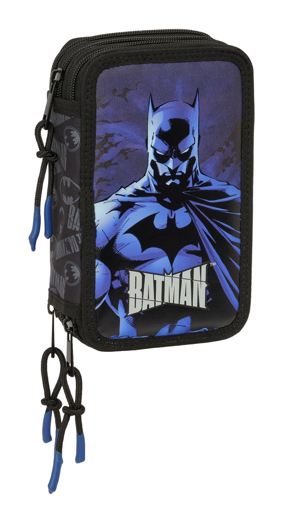 Safta Estuche Batman 12.5x19.5x5.5 Cm Triple