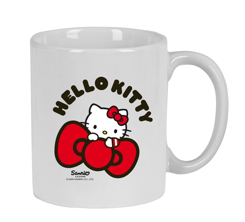 TAZA GRANDE HELLO KITTY 8X9,5X8CM