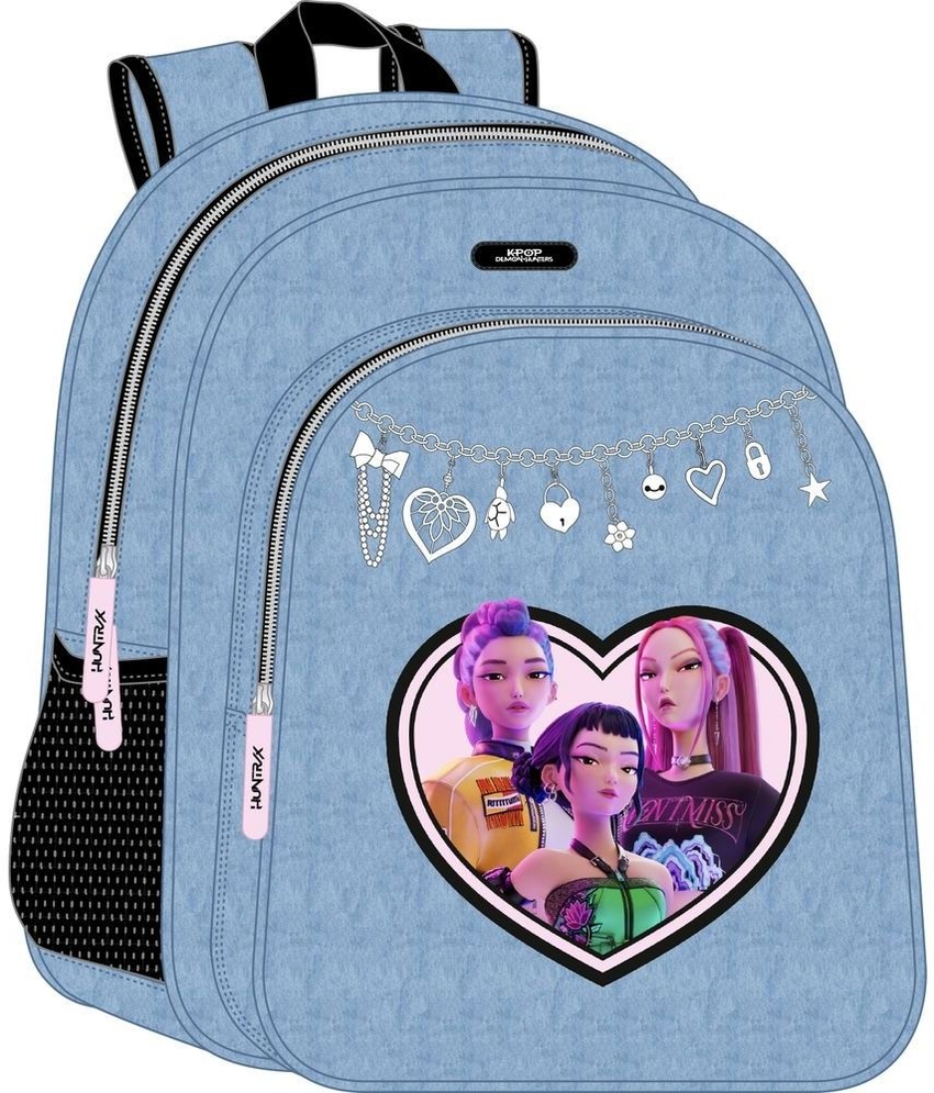 KPOP HUNTRIX JUNIOR CAR ADAPTATION BACKPACK 32X38X12CM