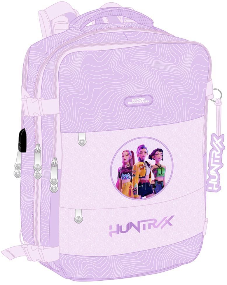 Safta Mochila K-pop Demon Hunters Iconic 29.04l 29x19x44 Cm