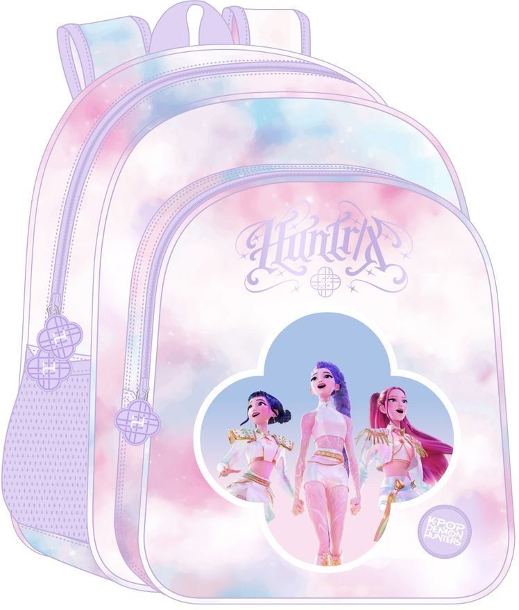 MOTXILA JUNIOR ADAPT.CARRO KPOP ARTIST 32X38X12CM