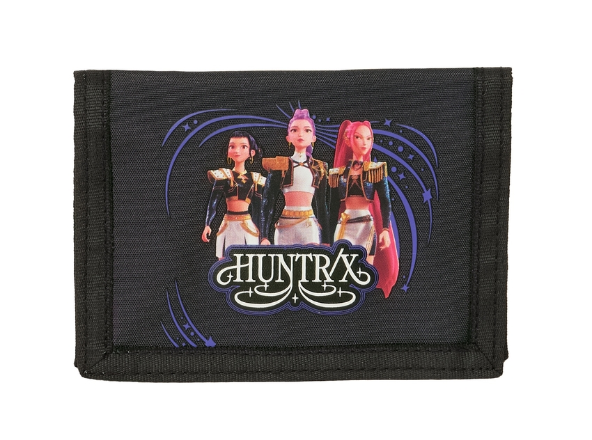 BILLETERA CON CABECERA K-POP DEMON HUNTERS SOUND 12,5x9,5x1cm
