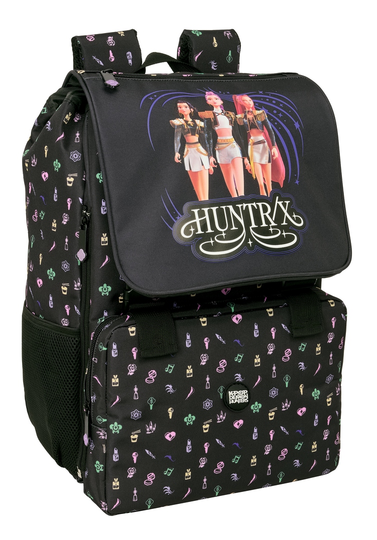 MOCHILA EXTENSIBLE K-POP DEMON HUNTERS SOUND 18,5x41x15cm