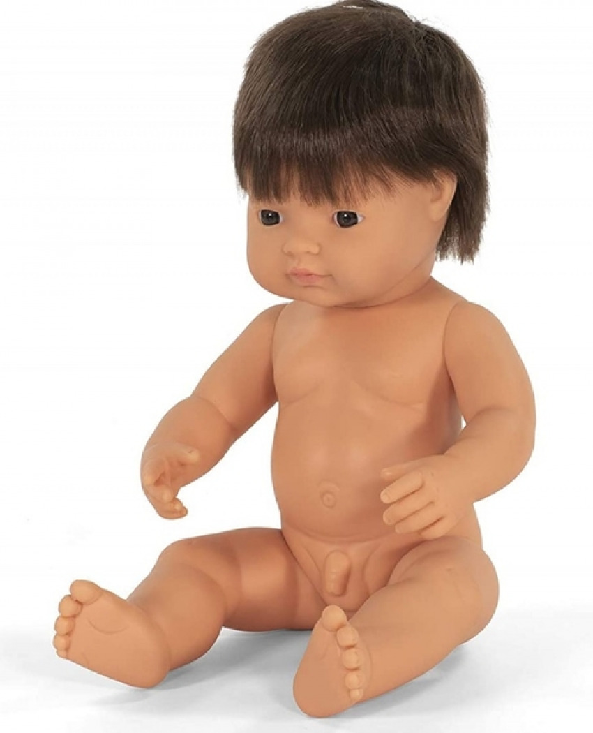 BABY DOLL CAUCASIAN DARK 38CM