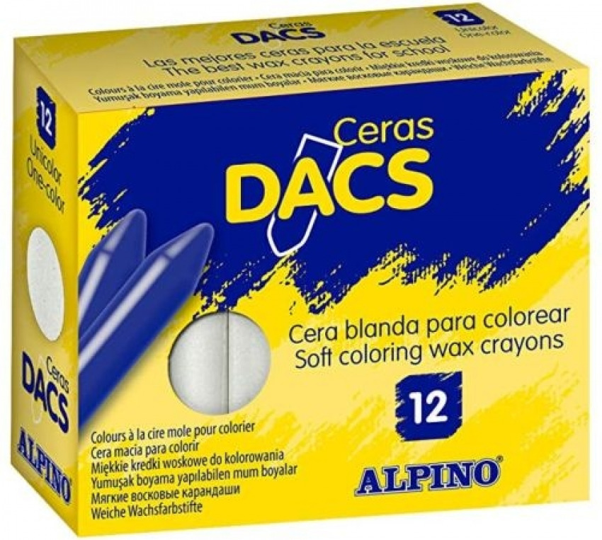 Ceras Dacs 12 Colores, blandas