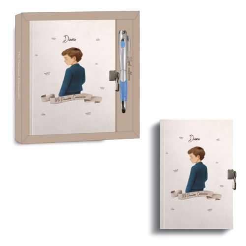 Communion Diary for Boys, Multifunctional Pen