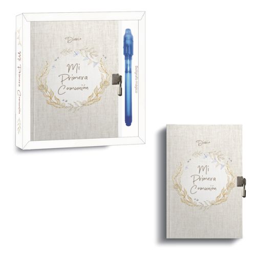 Communion Diary for Boys with Magic Pen