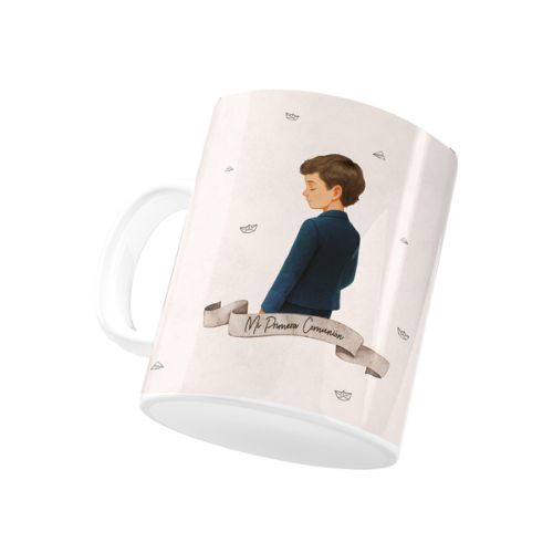 CERAMIC MUG FOR A BOY'S COMMUNION