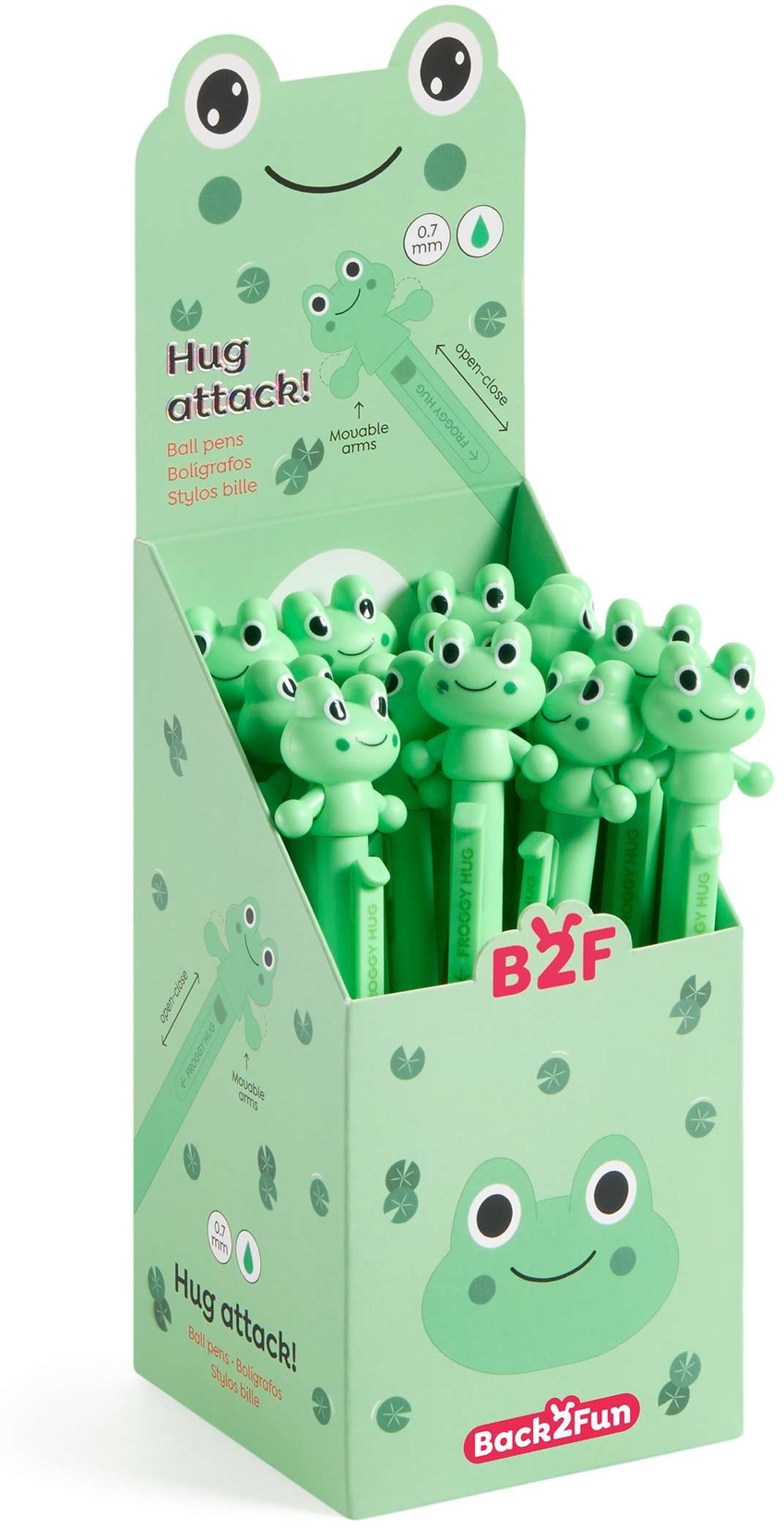 EXP 12 HUG ATTACK FROG PENS B2F