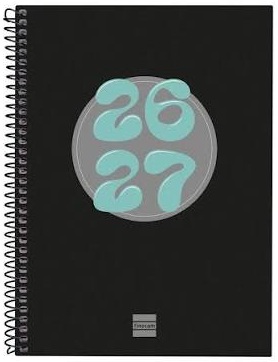 AGENDA ESCOLAR 26-27 COOL 4� SVH NEGRO