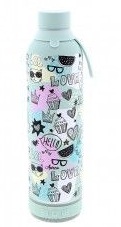 GARRAFA 600ML COM ALTAVOZ MINT HELLO GIRL