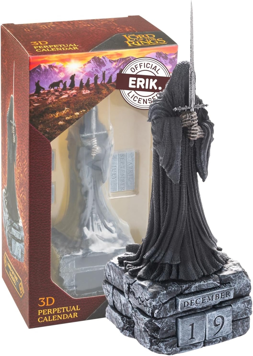CALENDARIO PERPETUO 3D SE�OR DE LOS ANELLS NAZGUL