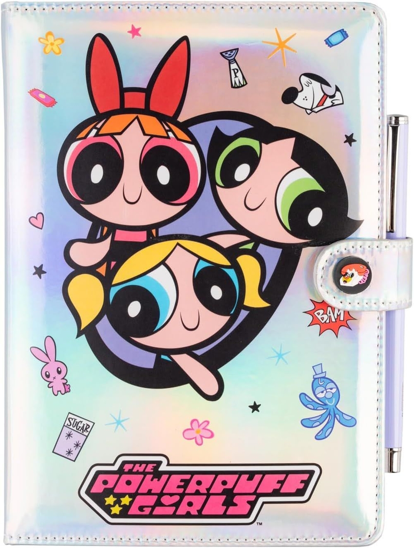 CADERNO PREMIUN A5 COM CANETA AS SUPERNENAS