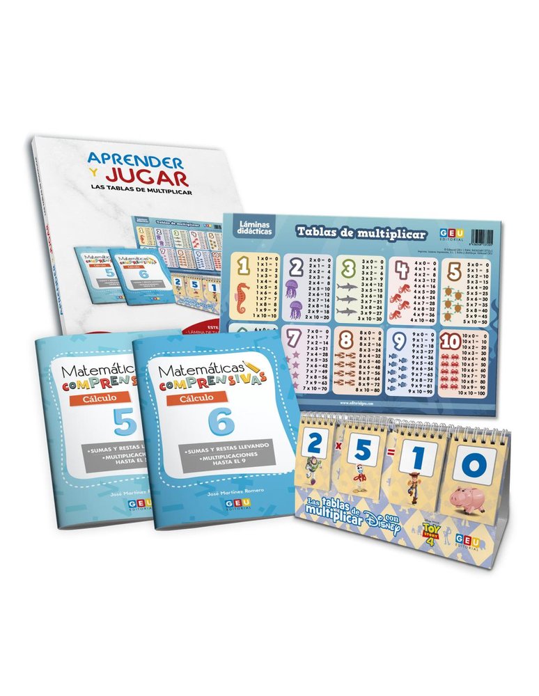 Aprender y jugar:las tablas de multiplicar
