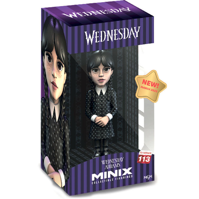 Figura Minix Miercoles Addams Wednesday 12Cm - Llibreria Sarri