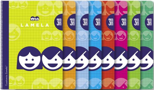 (PACK OF 10) SPIRAL NOTEBOOK A4 80 SHEETS 70G 3MM GRIDDED COVER