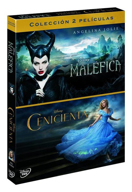 Pack Cenicienta (2015) - Maléfica Dvd Libreria Central