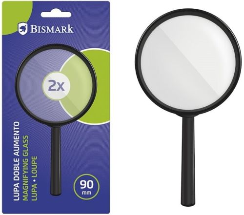 LUPA DOBLE AUMENTO 90MM