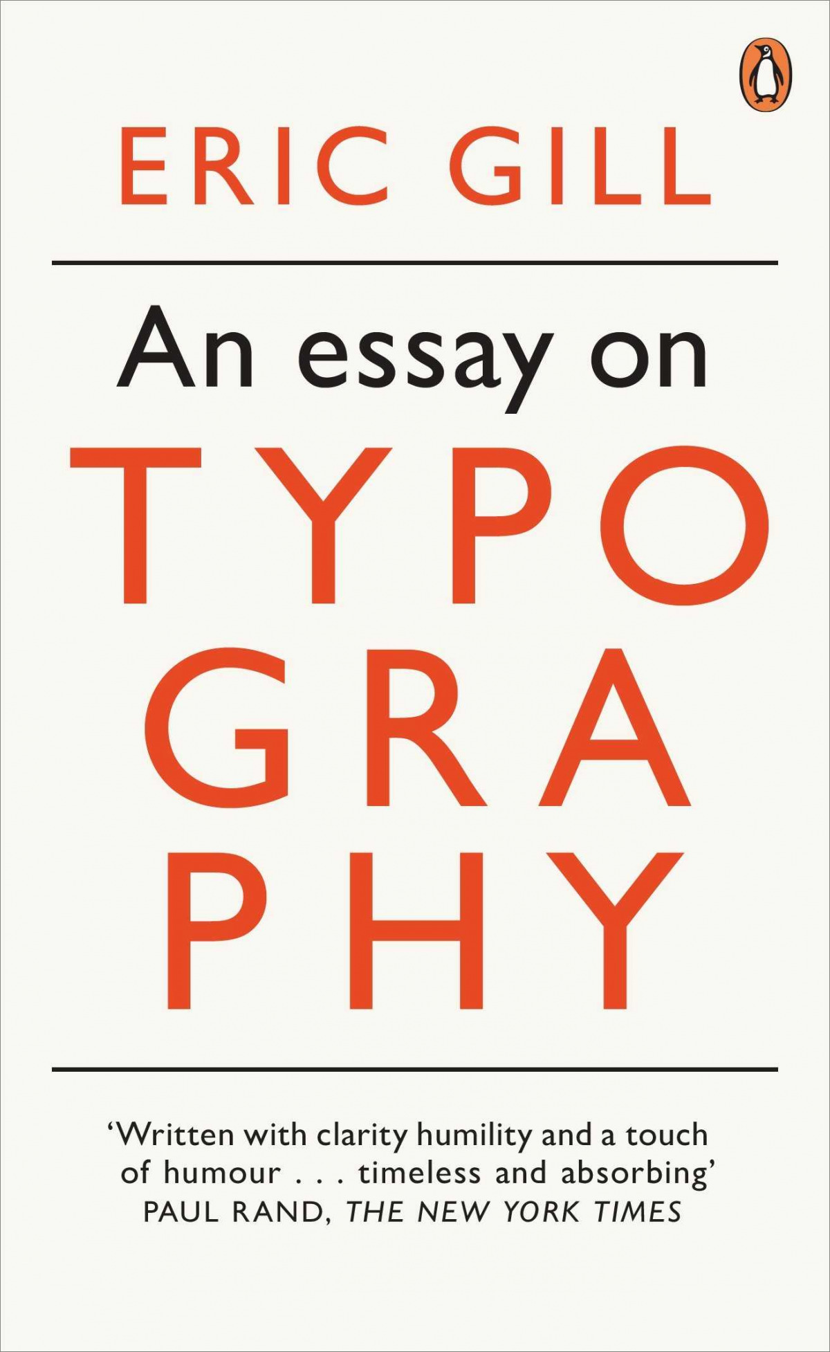 AN ESSAY ON TYPOGRAPHY