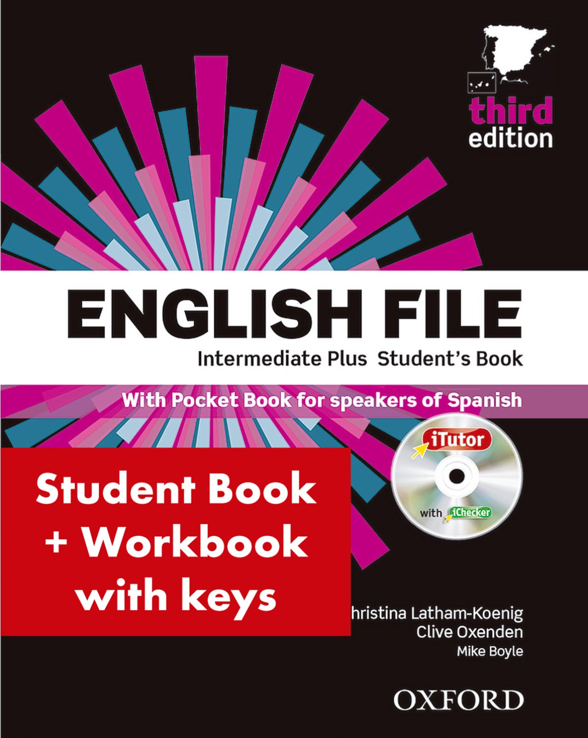 English File Intermediate Plus: Students Book Work Book With - Latham-Koenig, Christina