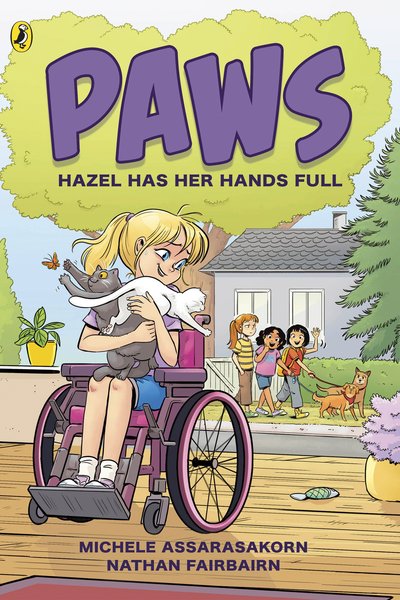 PAWS: HAZEL HAS HER HANDS FULL