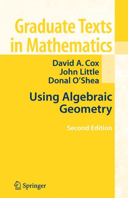 USING ALGEBRAIC GEOMETRY