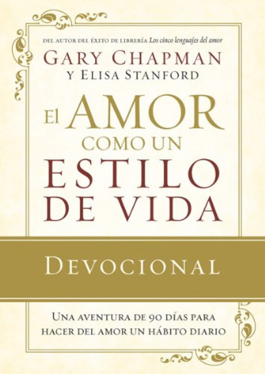 El amor como un estilo de vida. devocional (bolsillo) - Chapman, Gary/Stamford, Elisa