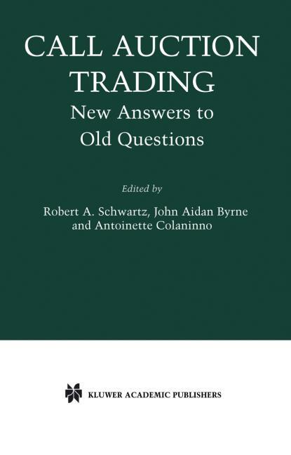 CALL AUCTION TRADING