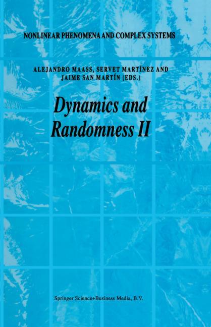 Dynamics And Randomness Ii.