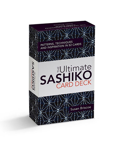 Ultimate sashiko card deck - Pattern, techniques and inspiration - 52 card deck
