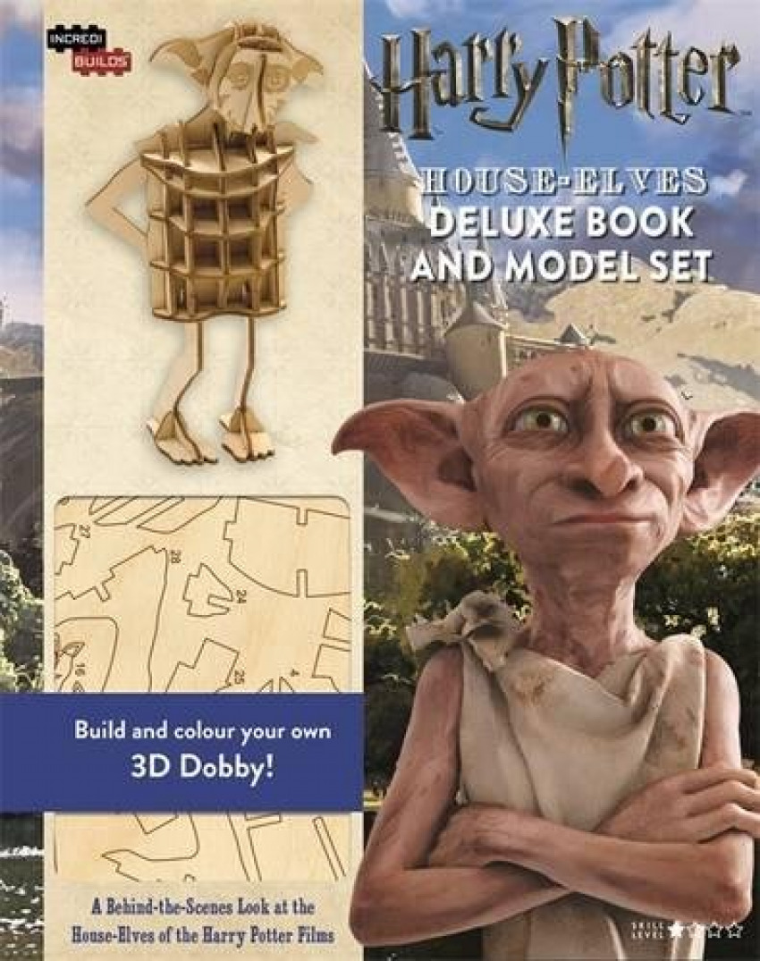 INCREDIBUILDS-HOUSE ELVES DELUXE BOOK & MODEL SET