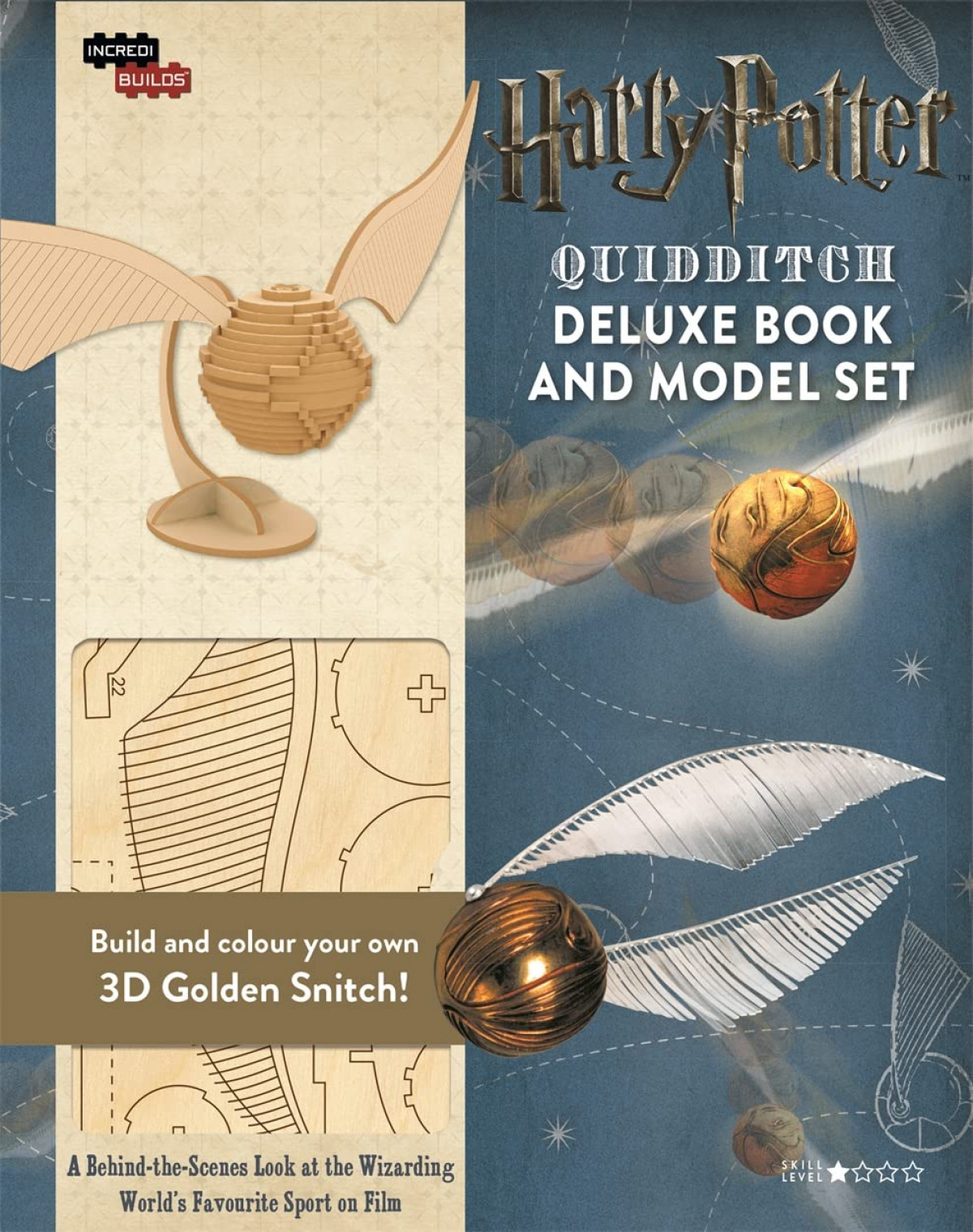 INCREDIBUILDS-QUIDDITCH DELUXE BOOK