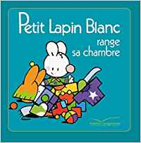 PETIT LAPIN BLANC RANGE SA CHAMBRE - TV
