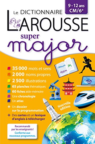 LAROUSSE DICTIONNAIRE SUPER MAJOR 9/12