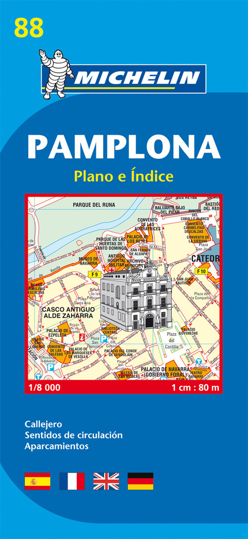 Plano MICHELIN Pamplona - Varios autores
