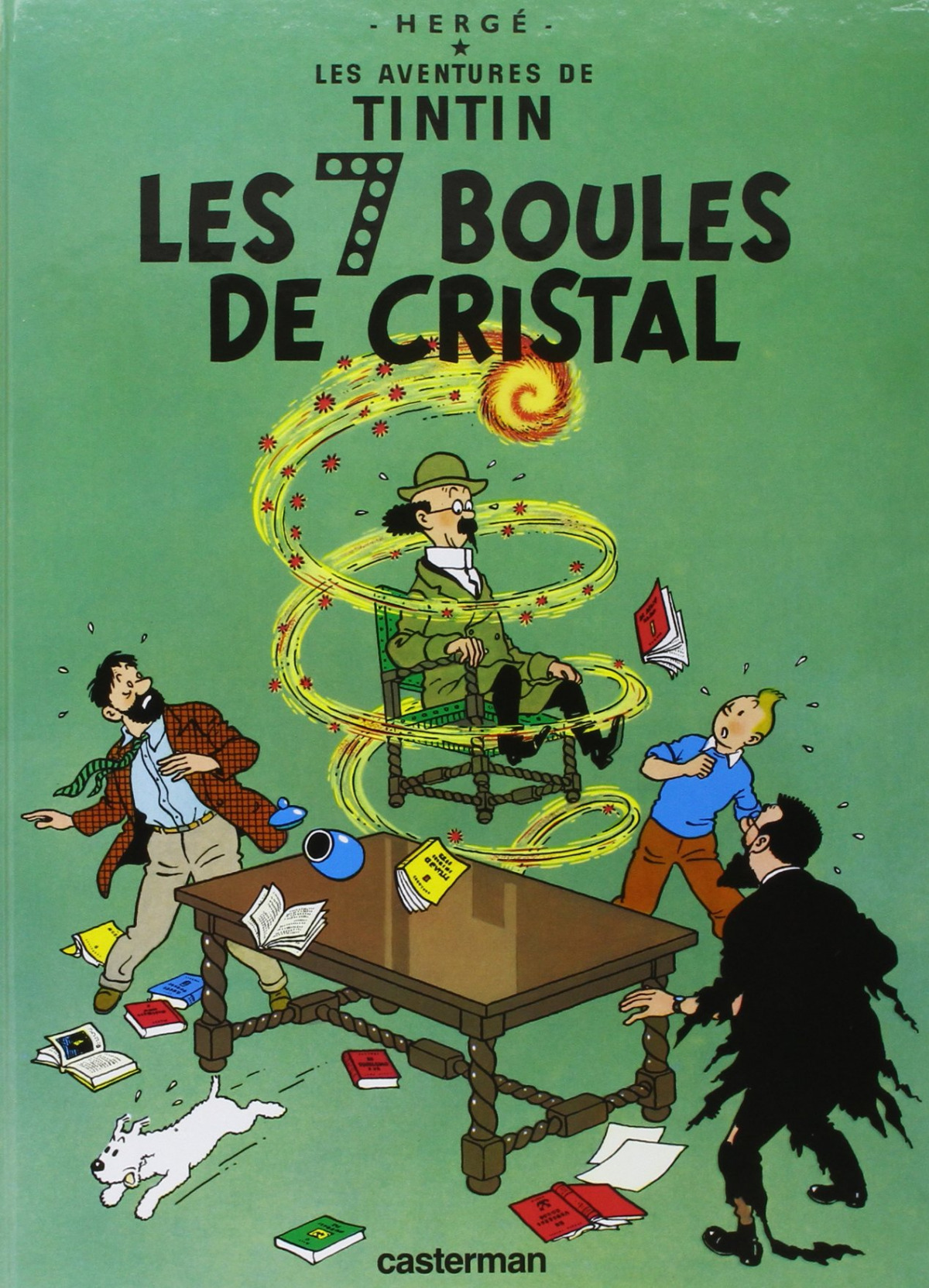 Tintin 13/ les sept boules de cristal (frances) - Herge