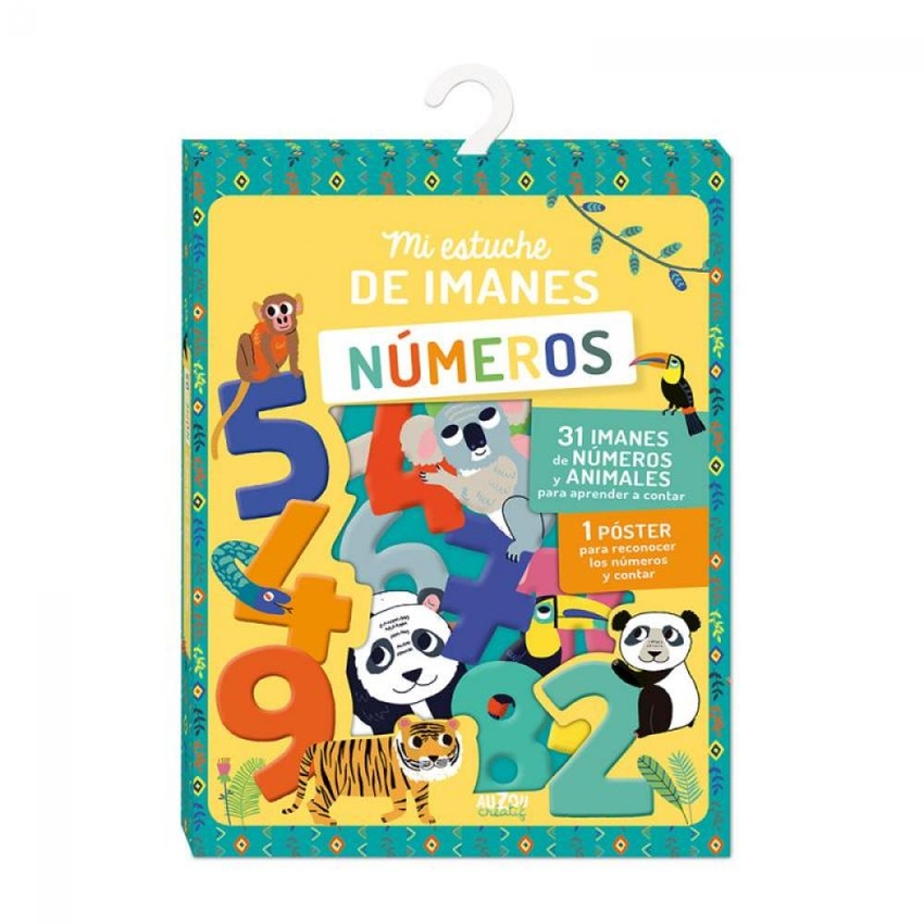 Mi estuche de imanes. N�meros
