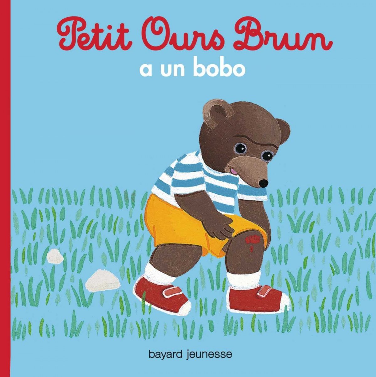 Petit ours brun a un bobo